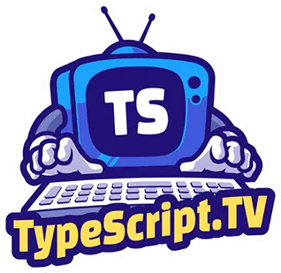 Small TypeScript TV logo