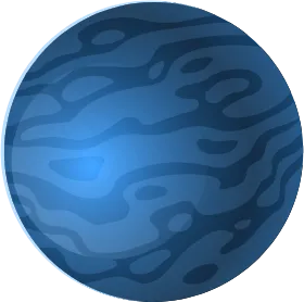 Small background planet
